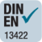 Entspricht der europäischen DIN-Norm 13422
