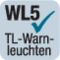 Approved according to the German class of warning lights WL5