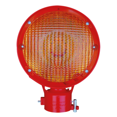 OptiLED Safety delineator lamp uni-directional, amber