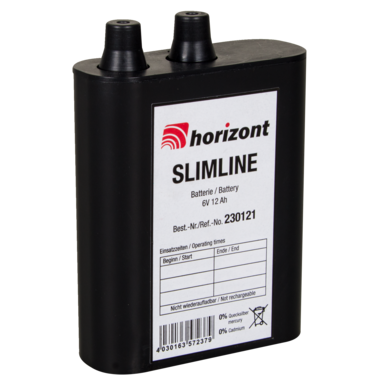 SLIMLINE Alkaline Batterie 6V/12AH