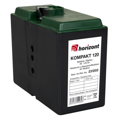 KOMPAKT 120, Batterie pour oxygène de l'air 6V/120AH