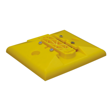 Leitboy-Fußplatte L50 gelb