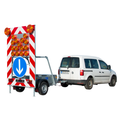 Mobile warning trailer FA 2 L