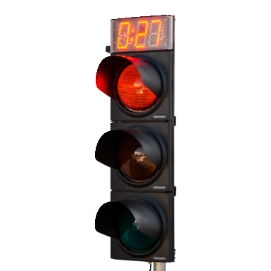 Euro-Signal 2.1 Portable Traffic Light set, quartz, with red-time counter