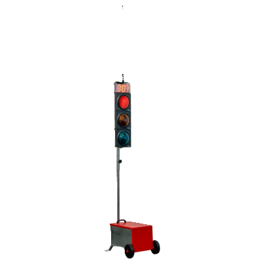 Multisignal 2.1 Portable Traffic Light set with red time counter